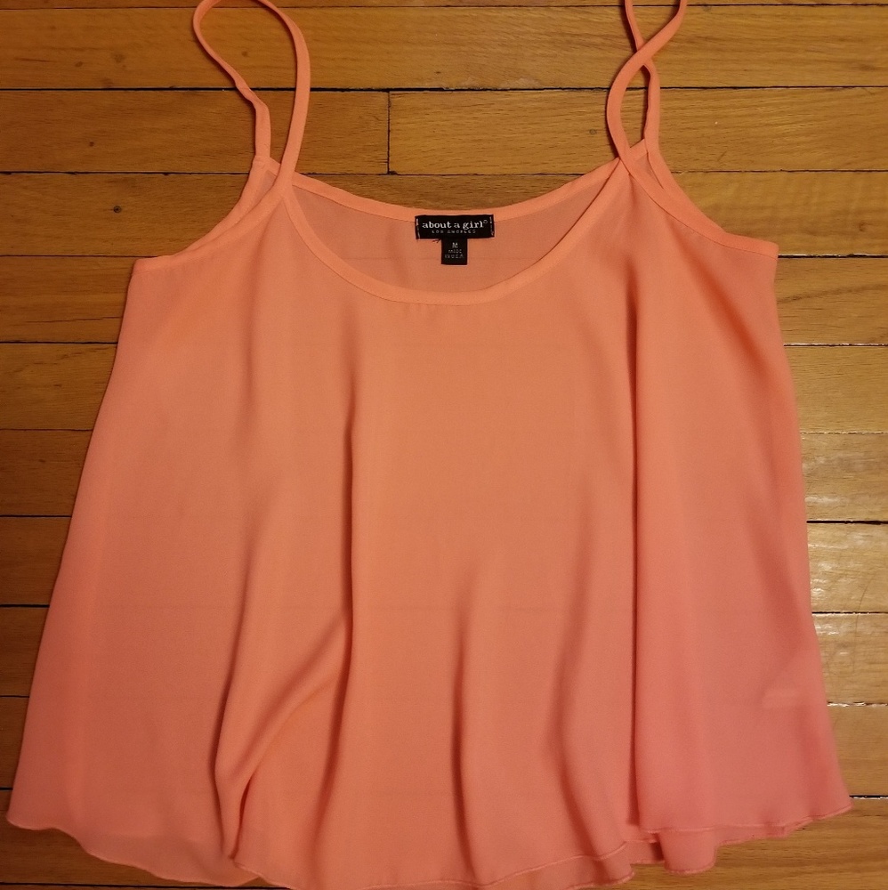 Spaghetti strap crop top